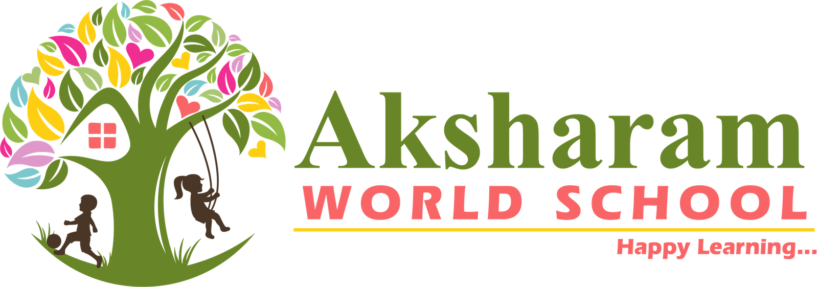 aksharam world school logo